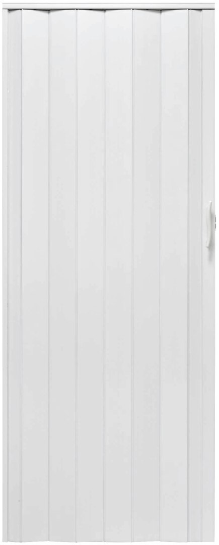 DRZWI HARMONIJKOWE 001P BIAŁY MAT - 100 CM