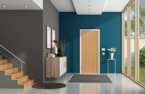 DRZWI HARMONIJKOWE 004 02 JASNY DĄB 80 CM