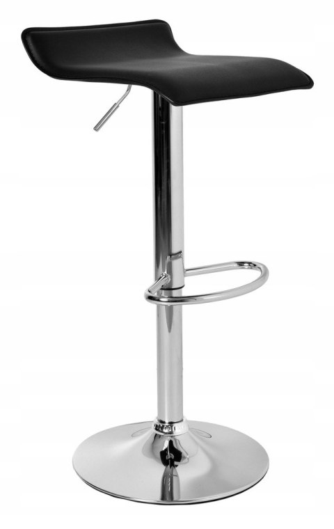 HOKER KRZESŁO BAROWE PORTI CZARNE