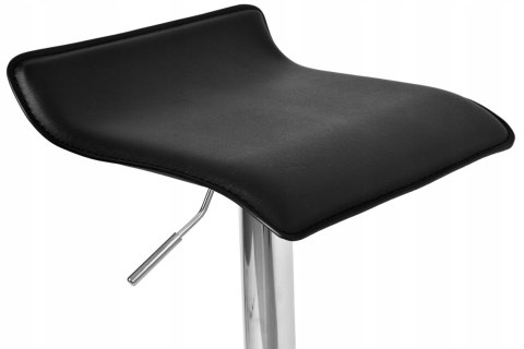 HOKER KRZESŁO BAROWE PORTI CZARNE