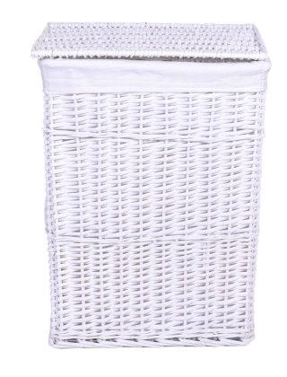 KOSZ WIKLINOWY BIAŁY 114 L