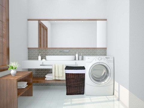 KOSZ WIKLINOWY BRĄZOWY 114 L