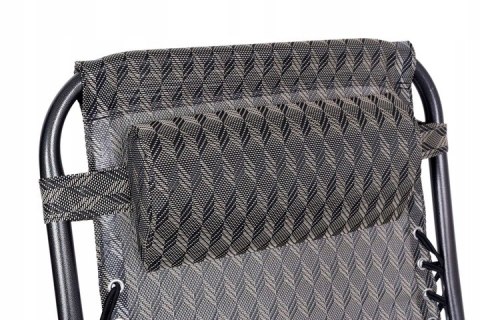 LEŻAK OGRODOWY ORION ZERO GRAVITY BRĄZ JODEŁKA