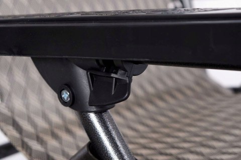 LEŻAK OGRODOWY ORION ZERO GRAVITY BRĄZ JODEŁKA