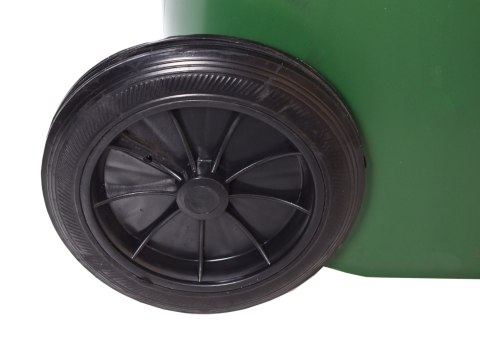 POJEMNIK NA ODPADY 120L KOSZ ŚMIETNIK ZIELONY