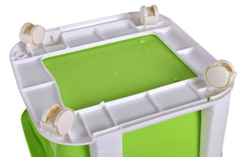 POJEMNIK NA ZABAWKI 5 SZUFLAD NA KÓŁKACH