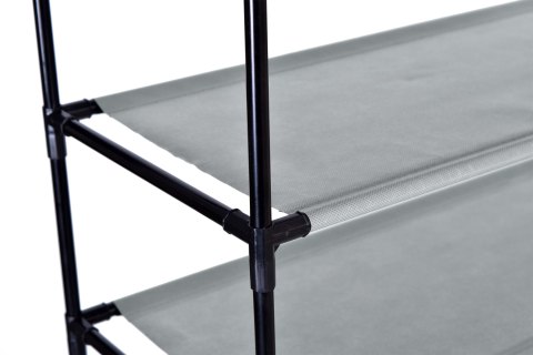 PÓŁKA NA BUTY MELA - 50 PAR - SZARA