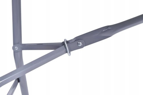 STÓŁ CATERINGOWY FETA WHITE SKŁADANY W WALIZKĘ 180 CM BIAŁY