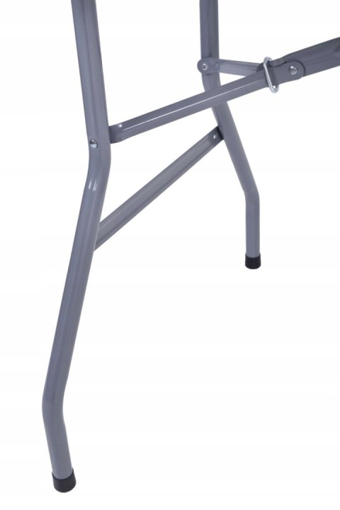 STÓŁ CATERINGOWY FETA WHITE SKŁADANY W WALIZKĘ 180 CM BIAŁY