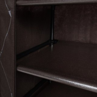 SZAFKA TEKSTYLNA NA OBUWIE VITTO - BRĄZ