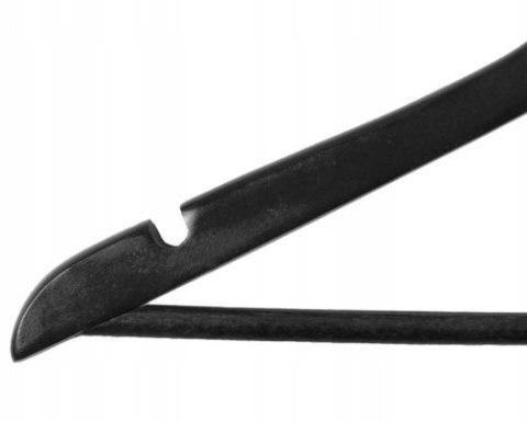 WIESZAK DREWNIANY RONDO KOMPLET 5 SZT CZARNY