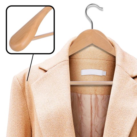 WIESZAK DREWNIANY NA PŁASZCZE 1 SZTUKA