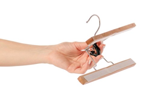 WIESZAK DREWNIANY NA SPODNIE