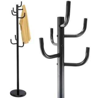 WIESZAK STOJĄCY WIKTOR 175CM CZARNY