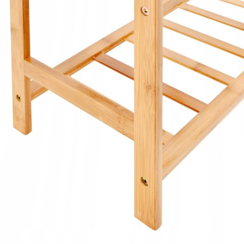 BAMBUSOWY REGAŁ NA BUTY 4 POZIOMY NERIA