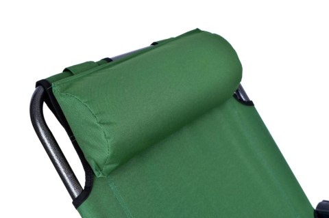 FOTEL LEŻAK LEON ZIELONY