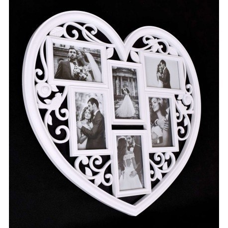 FOTORAMKA NA 6 ZDJĘĆ BREVA BIAŁA