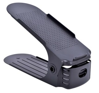 KOMPLET REGULOWANYCH UCHWYTÓW NA BUTY 10 SZTUK CZARNY