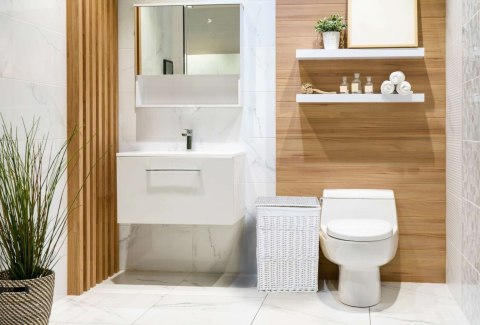 KOSZ WIKLINOWY BIAŁY 72 L