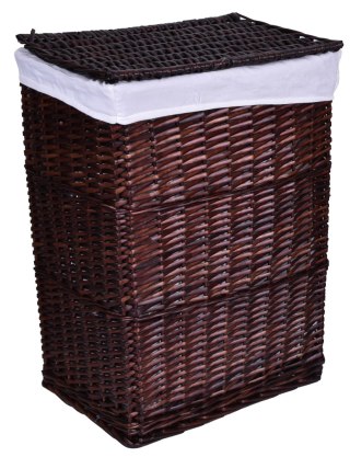 KOSZ WIKLINOWY BRĄZOWY 72 L