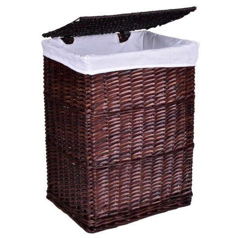 KOSZ WIKLINOWY BRĄZOWY 72 L