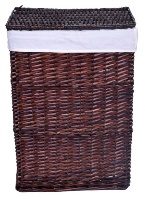 KOSZ WIKLINOWY BRĄZOWY 72 L