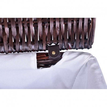 KOSZ WIKLINOWY BRĄZOWY 72 L