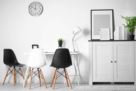 KRZESŁO NOWOCZESNE MILANO DSW PP CZARNY