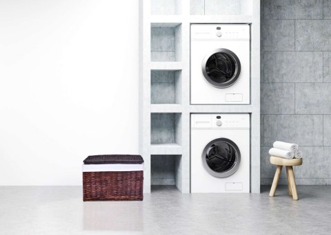 KUFER WIKLINOWY BRĄZOWY 105 L