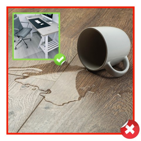 MATA OCHRONNA POD FOTEL 140X100 CM 0,5 MM