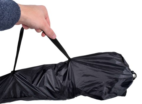 SKŁADANE KRZESŁO TURYSTYCZNE HUGO CZARNE