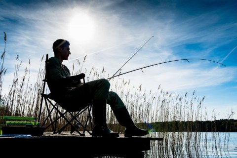 SKŁADANE KRZESŁO TURYSTYCZNE HUGO ZIELONE