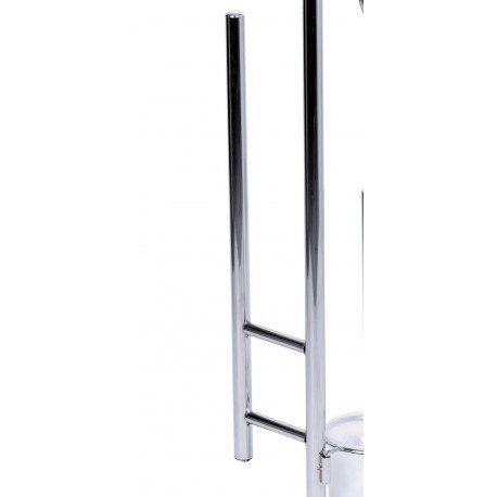 STOJAK ŁAZIENKOWY ELEGANT CZARNE SZKŁO