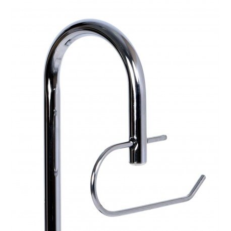 STOJAK ŁAZIENKOWY ELEGANT CZARNE SZKŁO