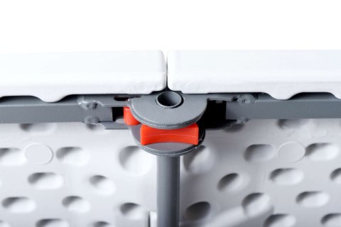 STÓŁ CATERINGOWY IMPRO SKŁADANY W WALIZKĘ 240 CM BIAŁY