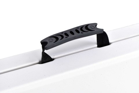 STÓŁ CATERINGOWY IMPRO SKŁADANY W WALIZKĘ 240 CM BIAŁY