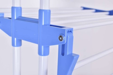 SUSZARKA ROZKŁADANA NA KÓŁKACH SONORA NIEBIESKA