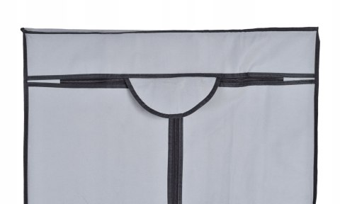 SZAFA TEKSTYLNA Z PÓŁKĄ FELA - SZARY