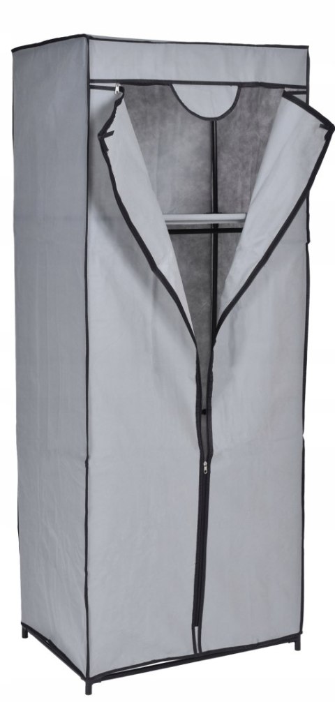 SZAFA TEKSTYLNA Z PÓŁKĄ FELA - SZARY