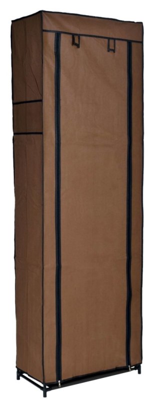 SZAFKA TEKSTYLNA NA BUTY LEA - CIEMNY BRĄZ