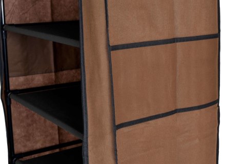 SZAFKA TEKSTYLNA NA BUTY LEA - CIEMNY BRĄZ