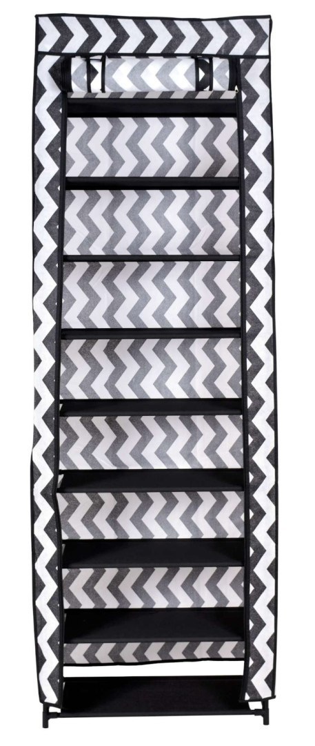 SZAFKA TEKSTYLNA NA BUTY LEA - ZEBRA