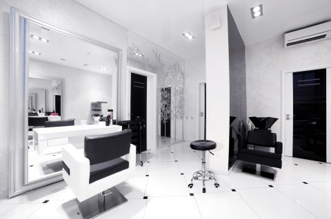 TABORET FRYZJERSKI KOSMETYCZNY MONZA CZARNY