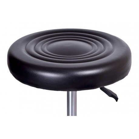 TABORET FRYZJERSKI KOSMETYCZNY MONZA CZARNY