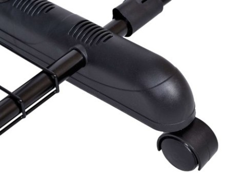 WIESZAK MOBILNY NA KÓŁKACH STOJĄCY RUFO CZARNY