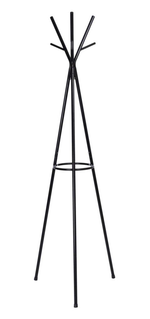 WIESZAK STOJĄCY ENZO - CZARNY