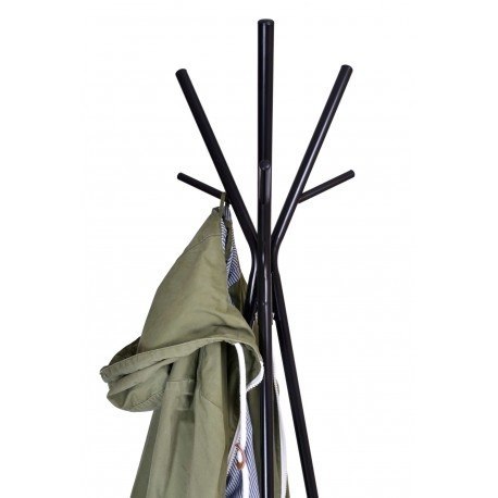 WIESZAK STOJĄCY ENZO - CZARNY