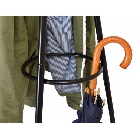 WIESZAK STOJĄCY ENZO - CZARNY