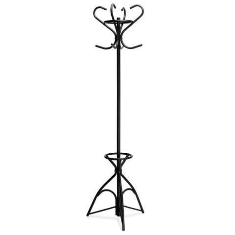 WIESZAK STOJĄCY LIVIO CZARNY 173 CM