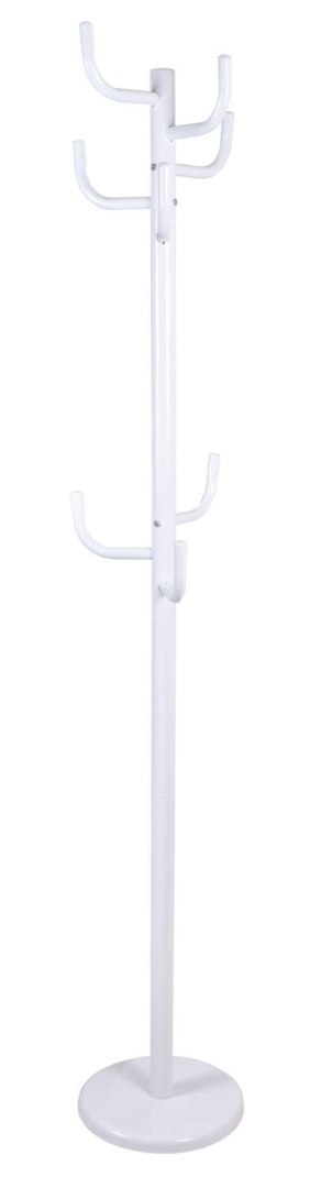 WIESZAK STOJĄCY WIKTOR - 175CM BIAŁY